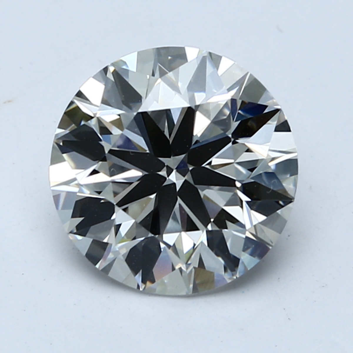 3.06 ct H VS1 Round Ideal lab diamond